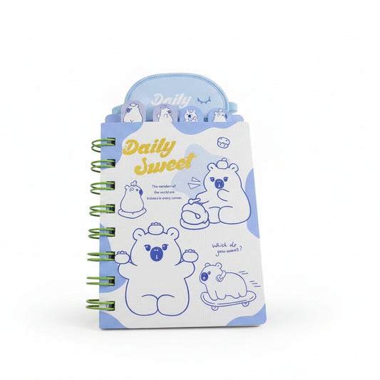 Libreta capibara con separador