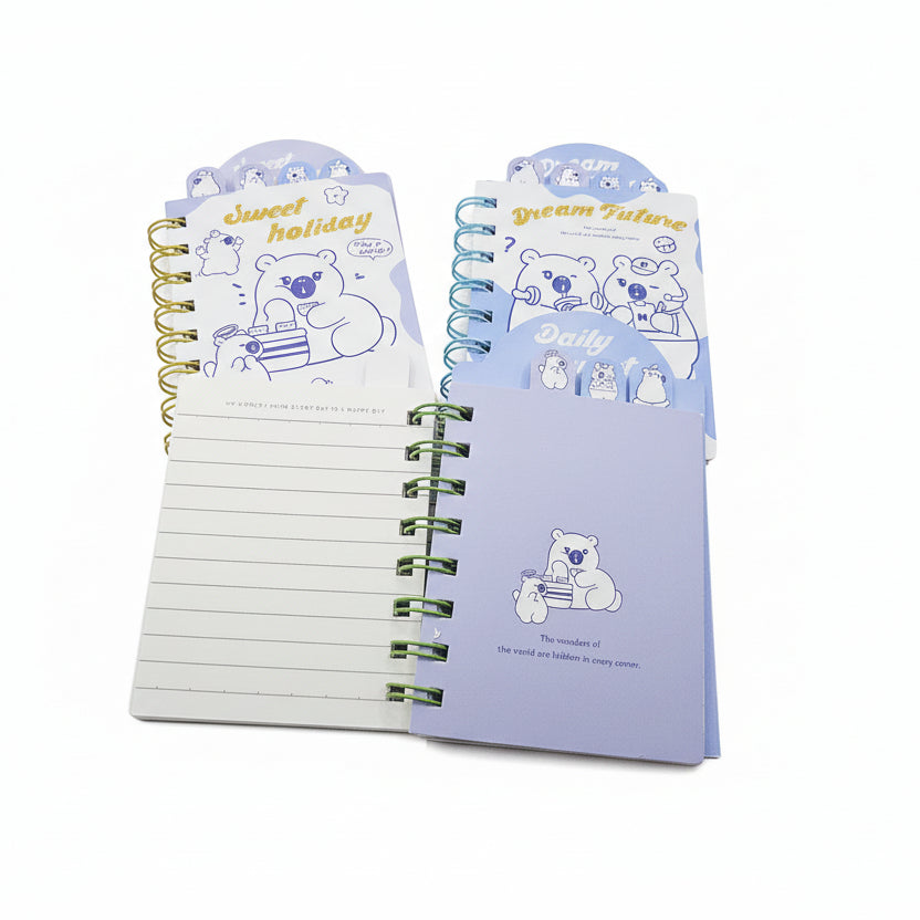 Libreta capibara con separador