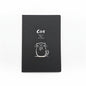 Libreta páginas negras gato 24 páginas