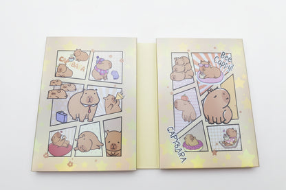 Libreta tríptico capibara