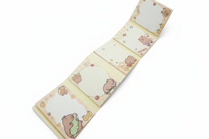 Libreta tríptico capibara