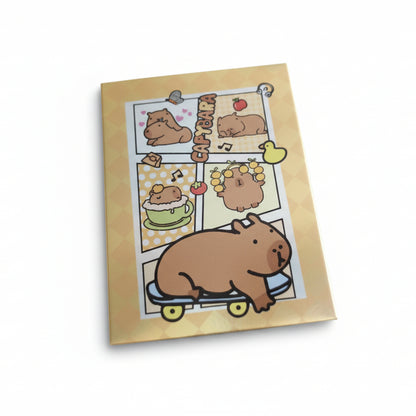 Libreta tríptico capibara