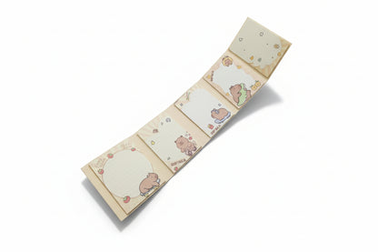 Libreta tríptico capibara