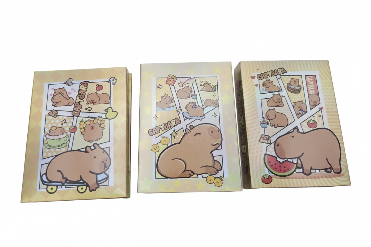 Libreta tríptico capibara