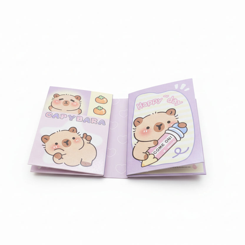 Post it capibara cute animal