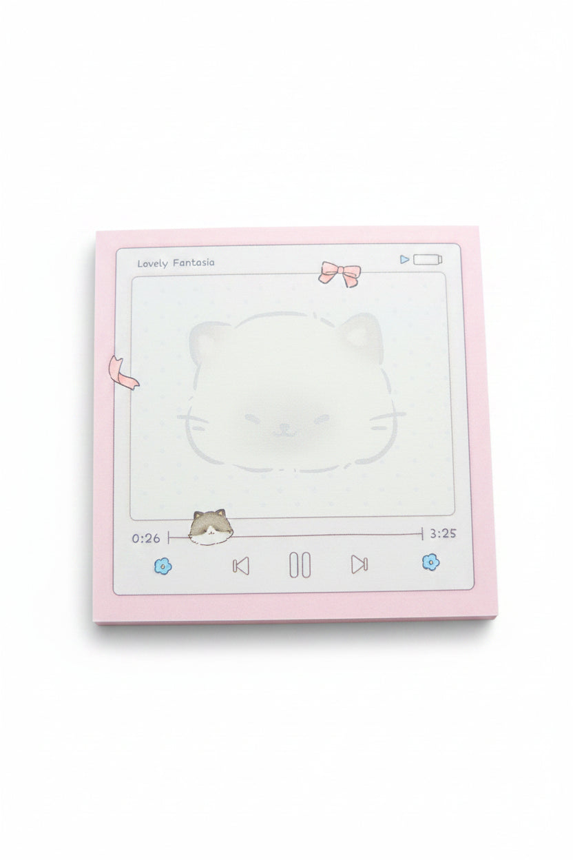 Post it 80 x 80 cute fantasia 100 hojas