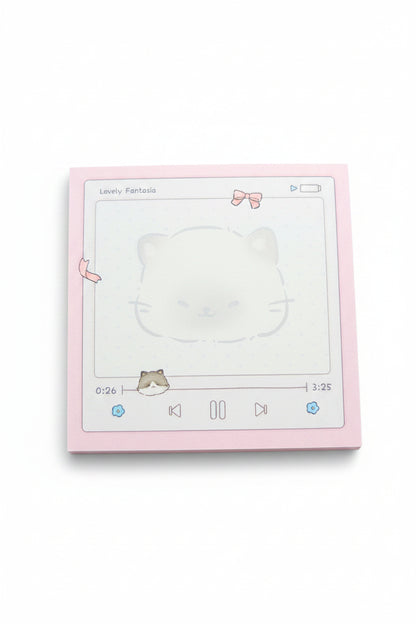 Post it 80 x 80 cute fantasia 100 hojas