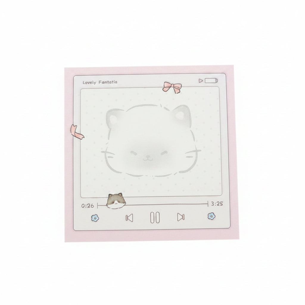 Post it 80 x 80 cute fantasia 100 hojas