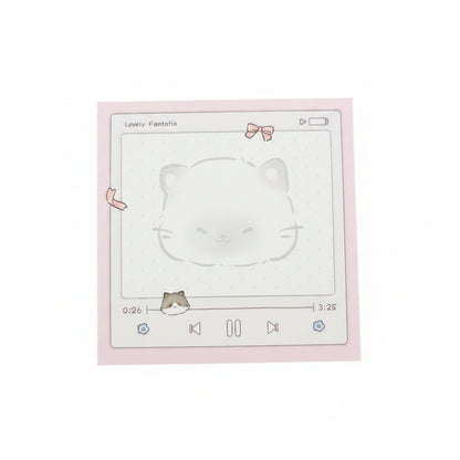 Post it 80 x 80 cute fantasia 100 hojas