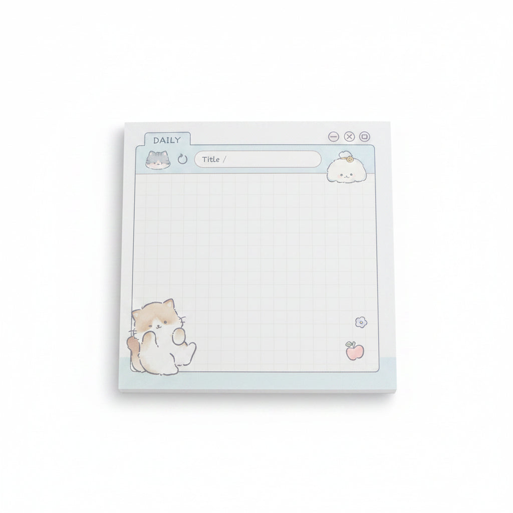 Post it 80 x 80 cute fantasia 100 hojas
