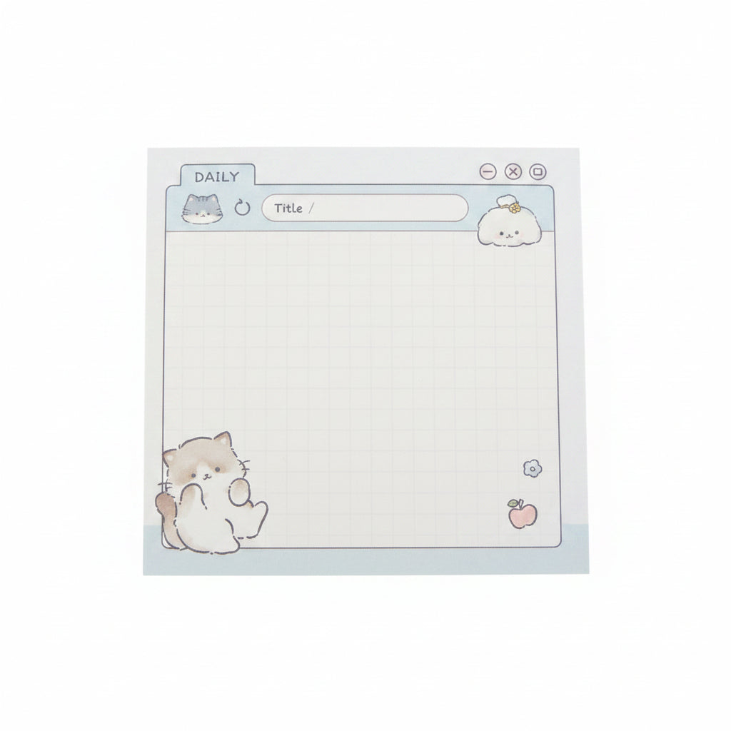 Post it 80 x 80 cute fantasia 100 hojas