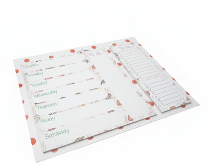 Planner x 6. 30 hojas