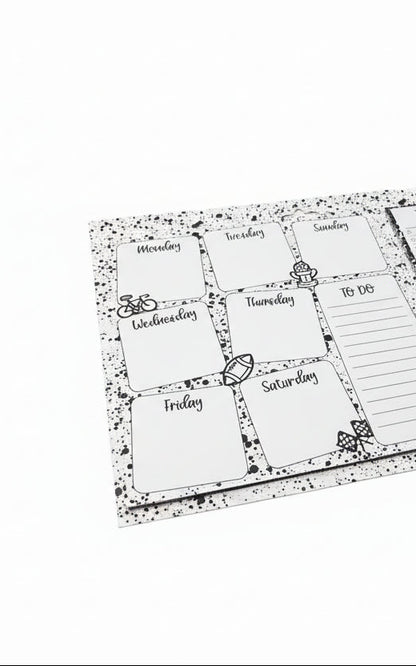 Planner x 6. 30 hojas