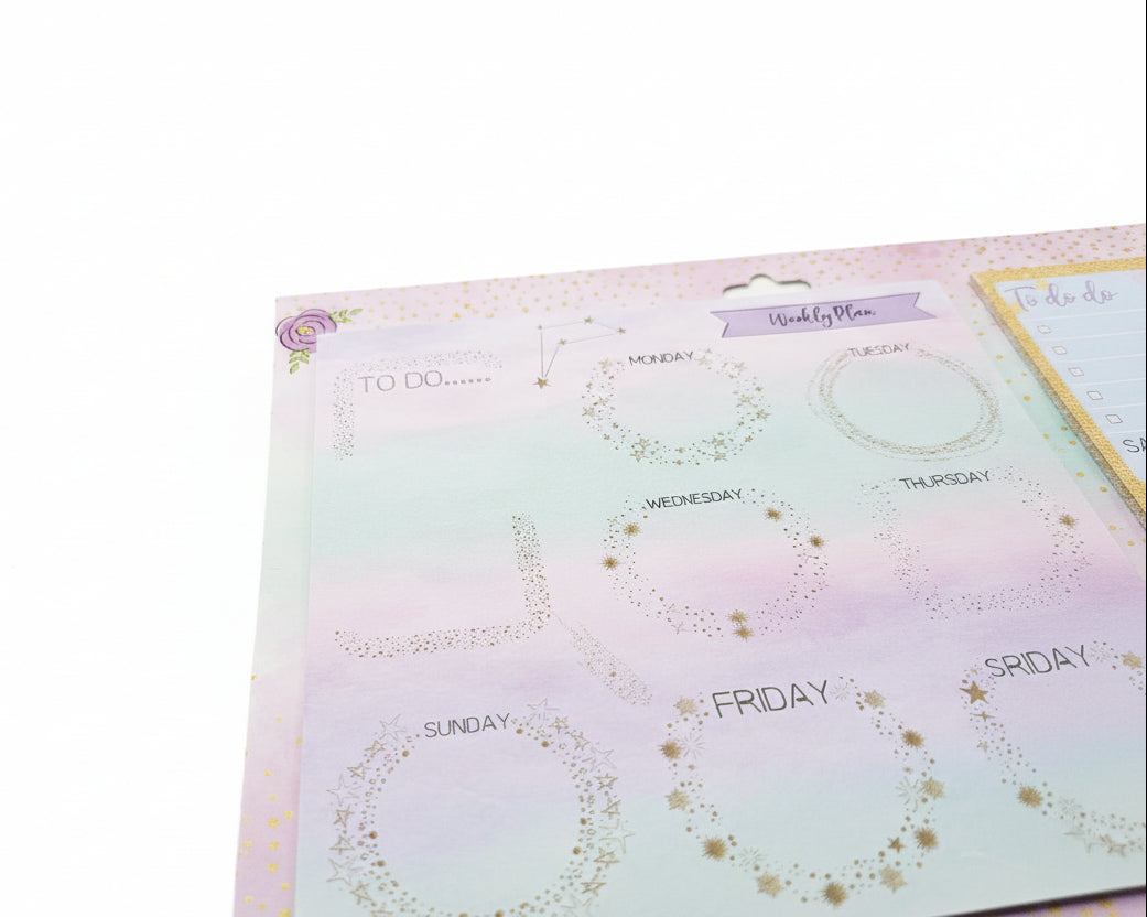 Planner x 6. 30 hojas