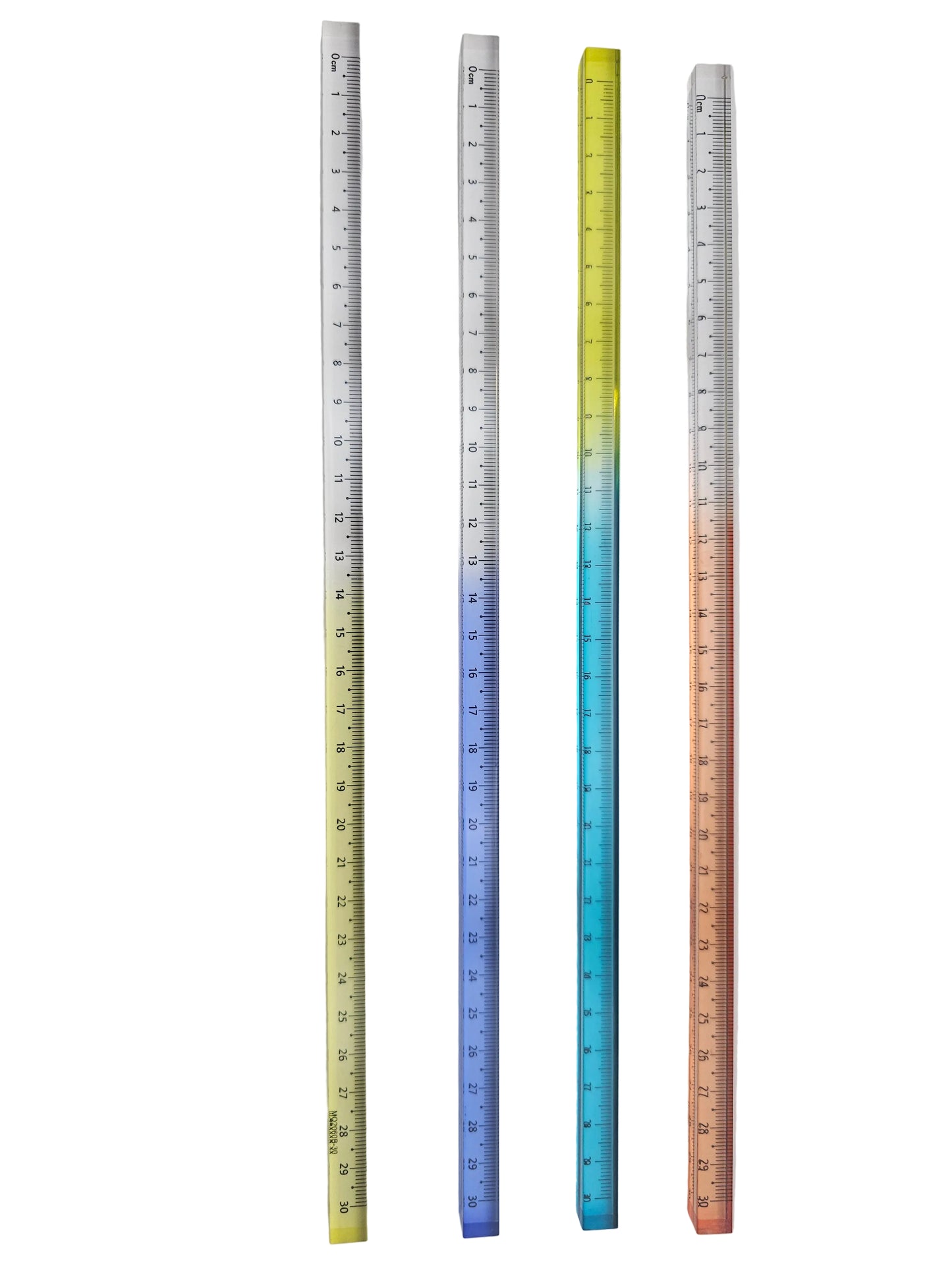 Regla acrílica cuadrada